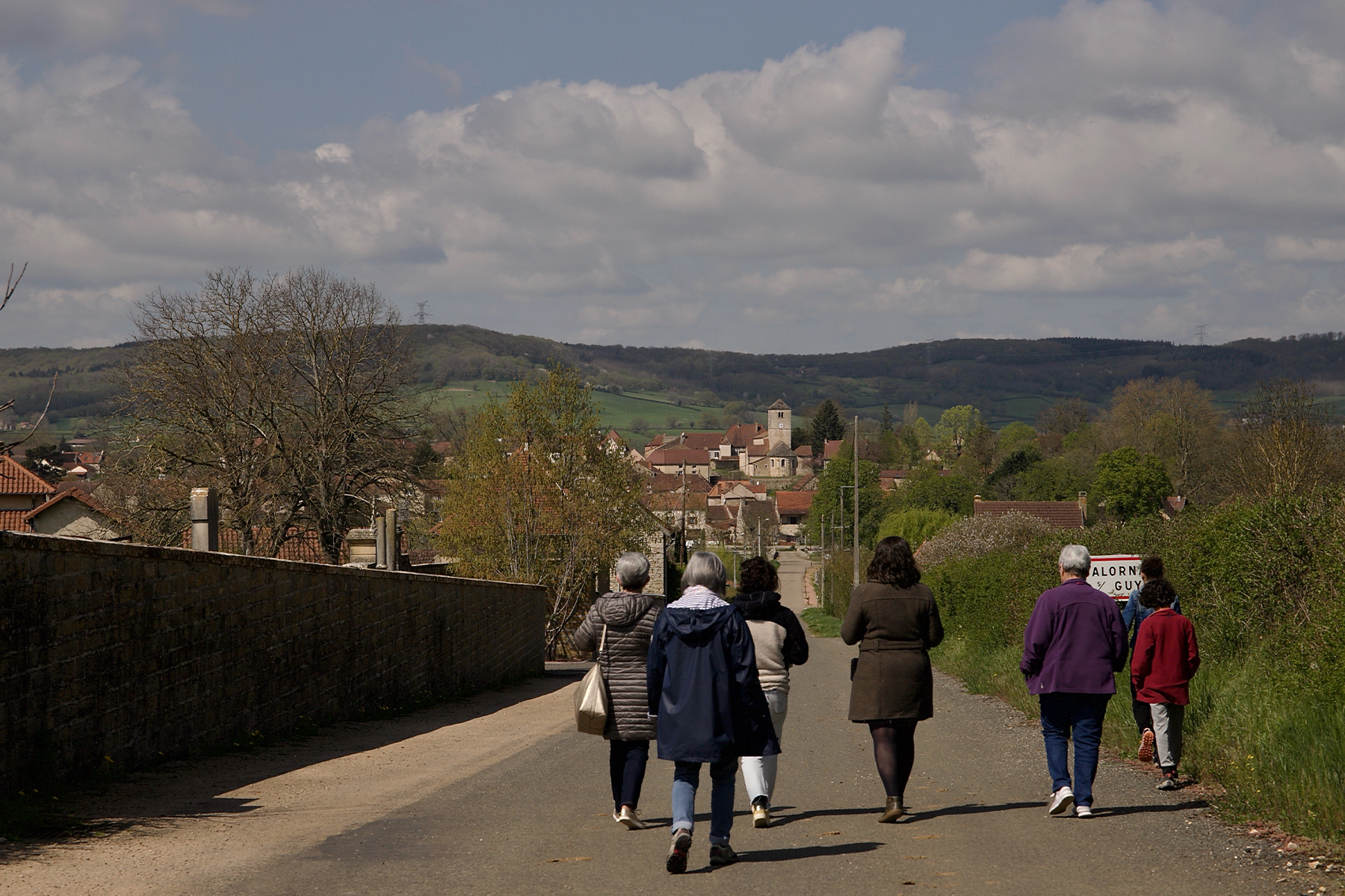 Saloraay-sur-Guye, centre-bourg