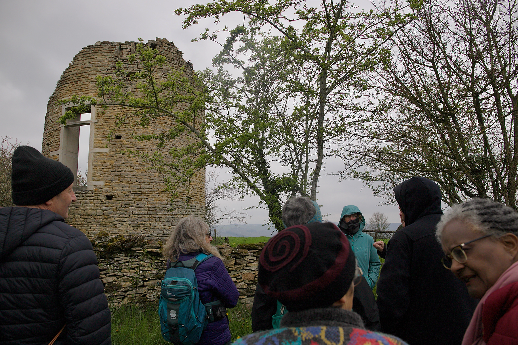 Saint-Clément-sur-Guye, moulin en cours de restauration