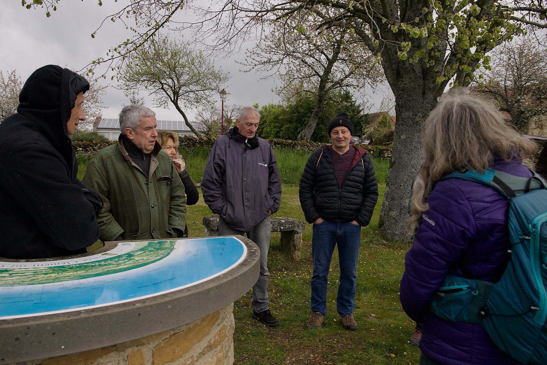 Saint-Clément-sur-Guye, table d'orientation