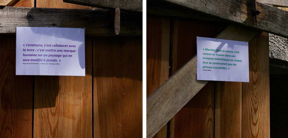 Les paysages sous la plume d’écrivains, poètes comme jalonnent les parcours pédestres à Chevagny-sur-Guye