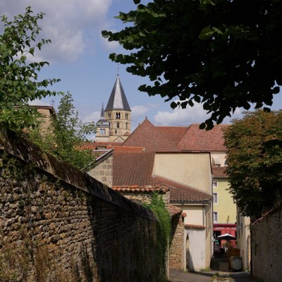 Centre bourg et abbaye de Cluny